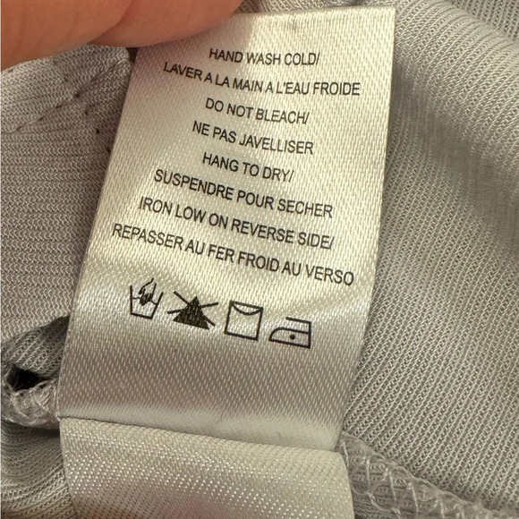 NWT Gentle Fawn Short Sleeve Collar Button Down Lilac Top Shirt XS - Picture 10 of 14